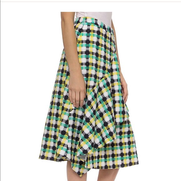 Creatures of the Wind Scarlet checkered midi skirt - Picture 15 of 17